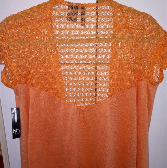 NWT New Directions Crochet Top - Picture 4 of 6
